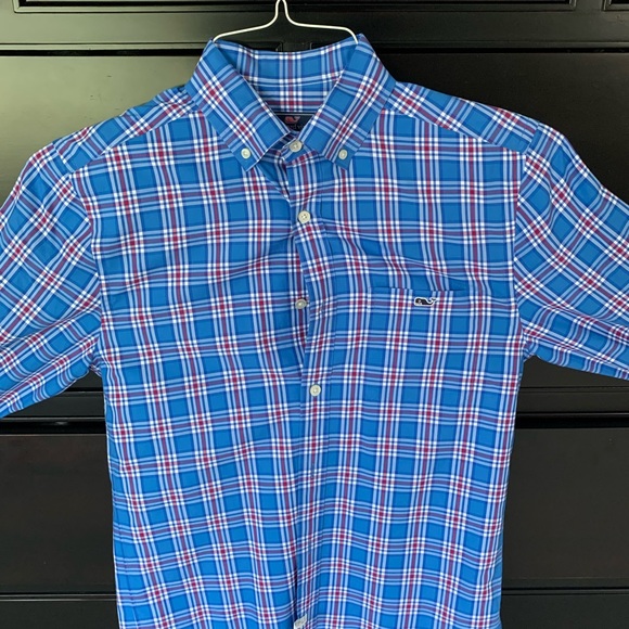 Vineyard Vines Mens Button Up Long Sleeve - Picture 1 of 3